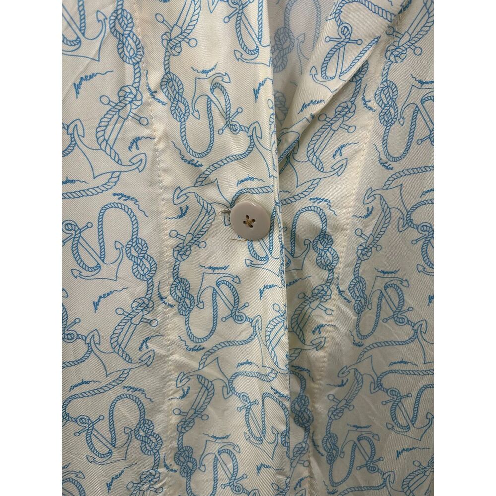 Sandro Paris Rozie Ecru Dress Women's Silk Beige Shift Size 40 - Picture 9 of 11